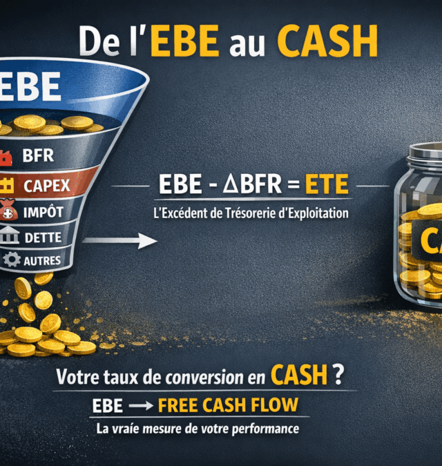 De l&rsquo;EBE à la trésorerie