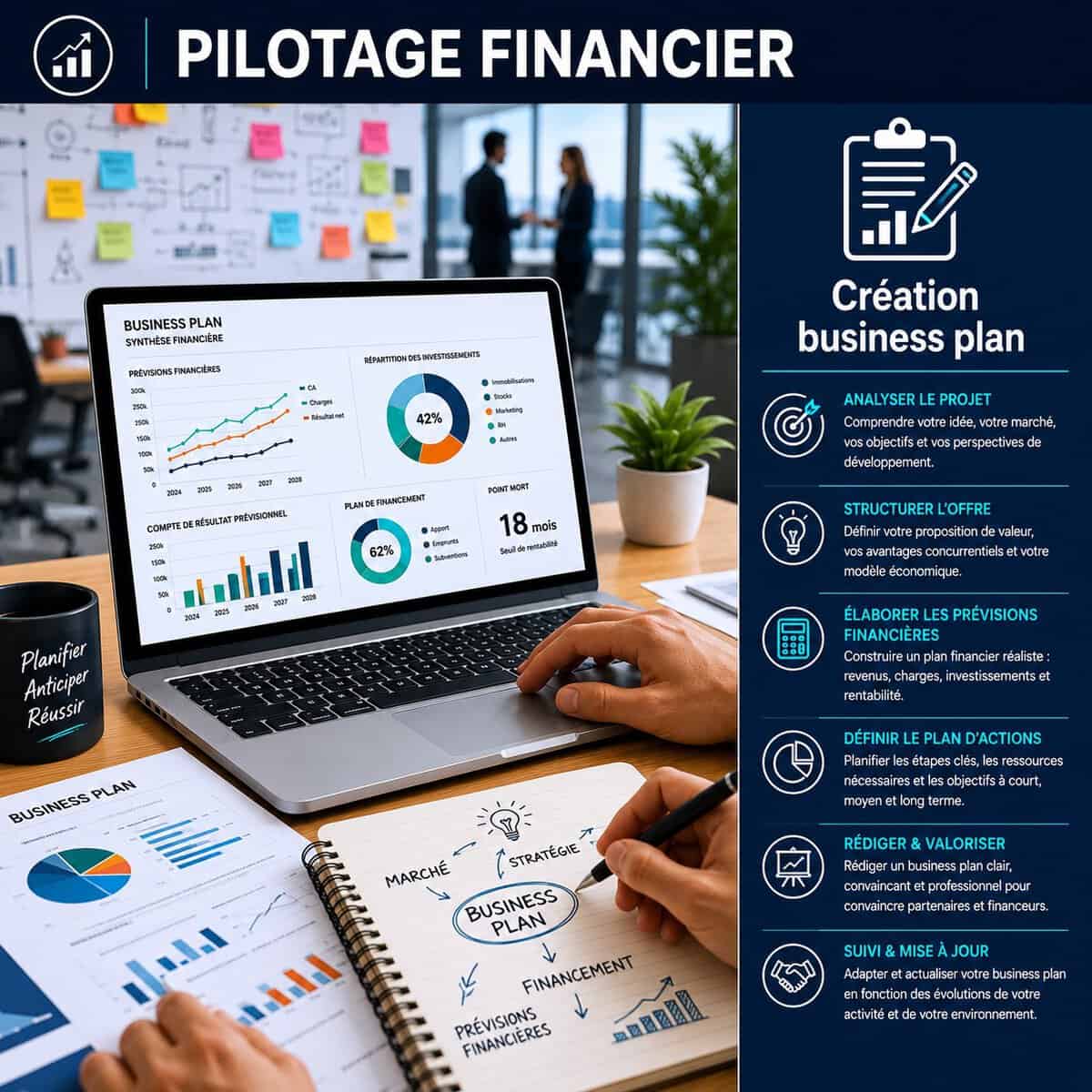 Création business plan 5 ans