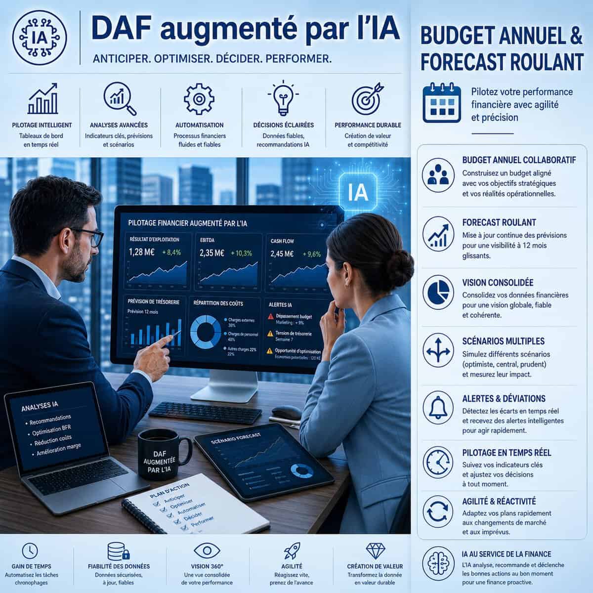 Budget annuel & Forecast roulant