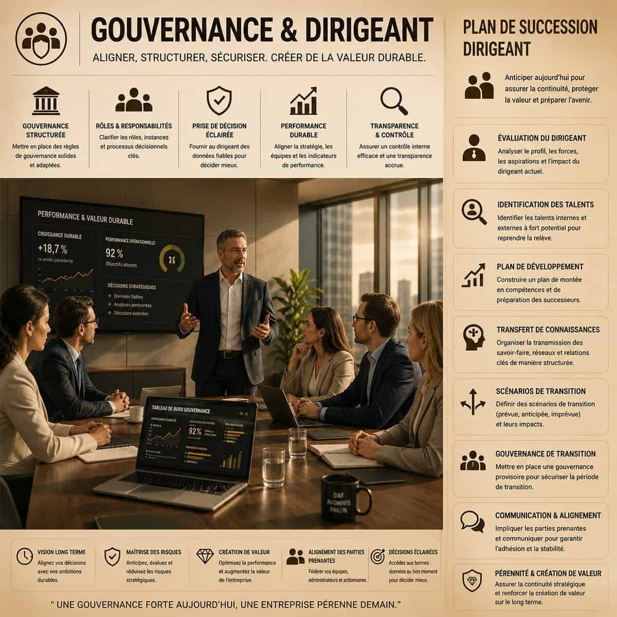 Gouvernance & Dirigeant