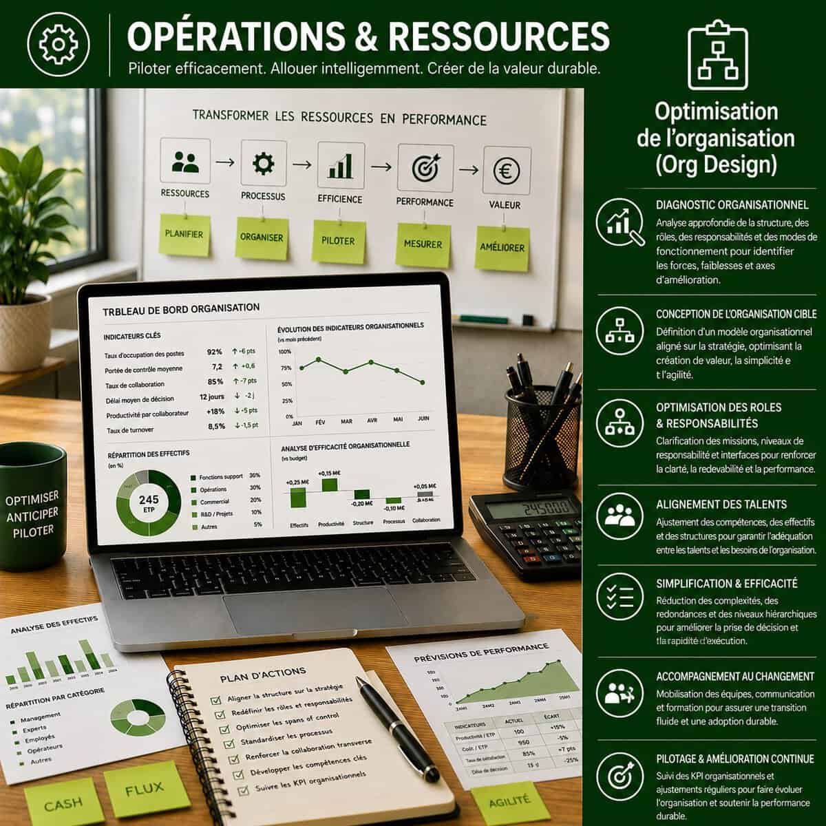 Optimisation de l'organisation