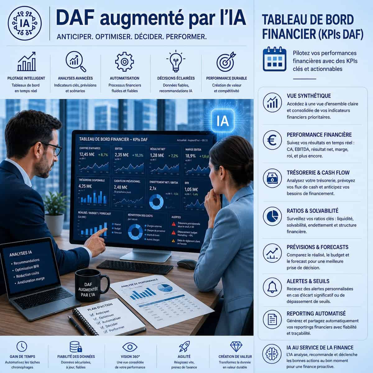 Le tableau de bord financier