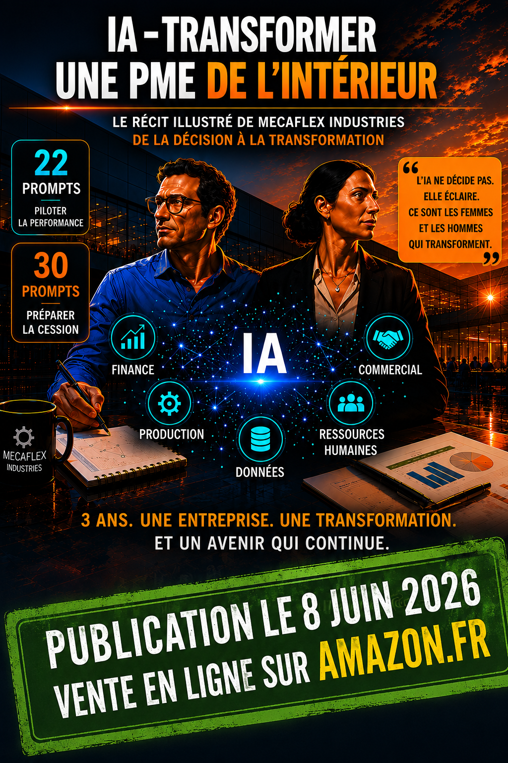 IA Transformer une PME de l'intérieur — la BD Purestrat